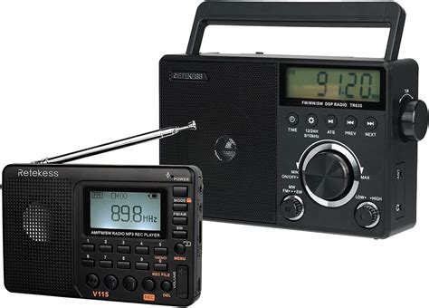 Amazon Retekess V Digital Radio Am Fm Retekess Tr Portable