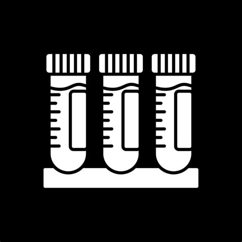 Test Tube Glyph Inverted Icon 42799146 Vector Art At Vecteezy