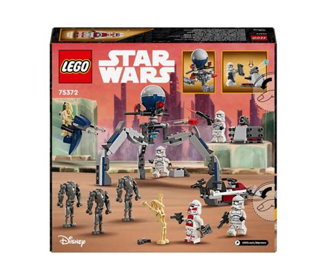 LEGO Star Wars 75372 Zestaw bitewny z żołnierzem armii klonów Klocki