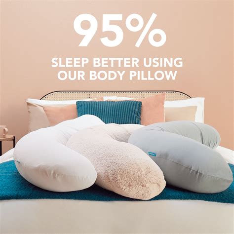 Full Length Body Support Pillow Cover Body Pillow Kally Sleep