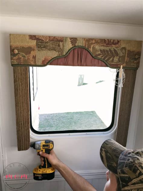 How To Remove Outdated Rv Window Coverings Must Have Mom