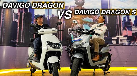 Penasaran Perbedaan Nya Motor Listrik Davigo Dragon Dragon S Youtube