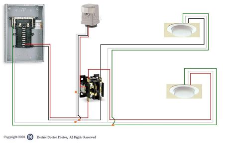 ️Photocell Wiring Diagram With Contactor Free Download| Gambr.co