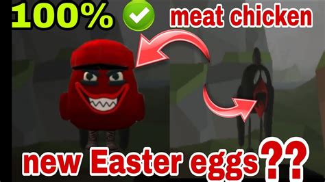 New Easter Eggs Meat Chicken And Tall Chicken In Chicken Gun New