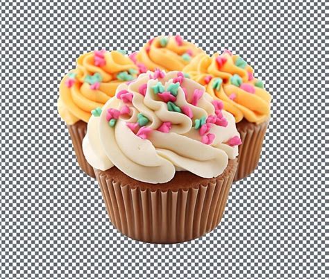 Premium PSD So Sweet Cupcake Isolated On Transparent Background