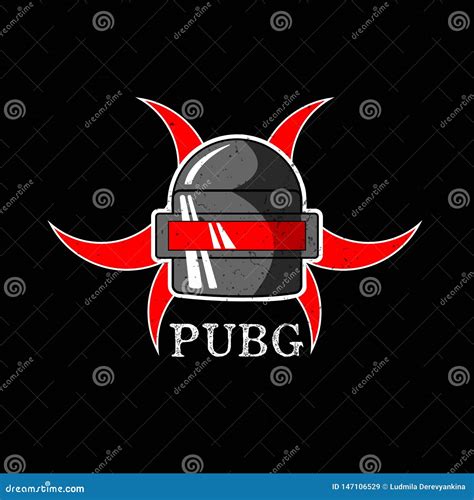 PUBG PlayerUnknowns Battlegrounds Game Vector Helmet From