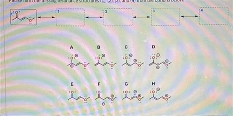 Solved D Please Identify The Major Contributing Resonance Chegg