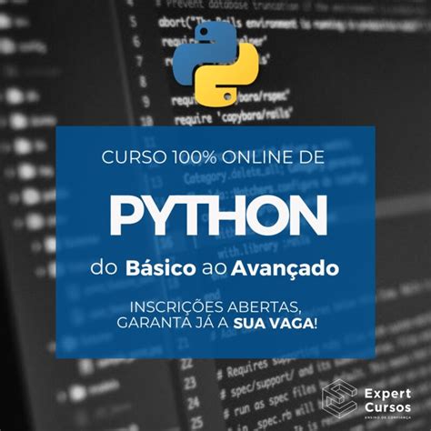 Curso de Python do Básico ao Avançado Certificado Expert Cursos