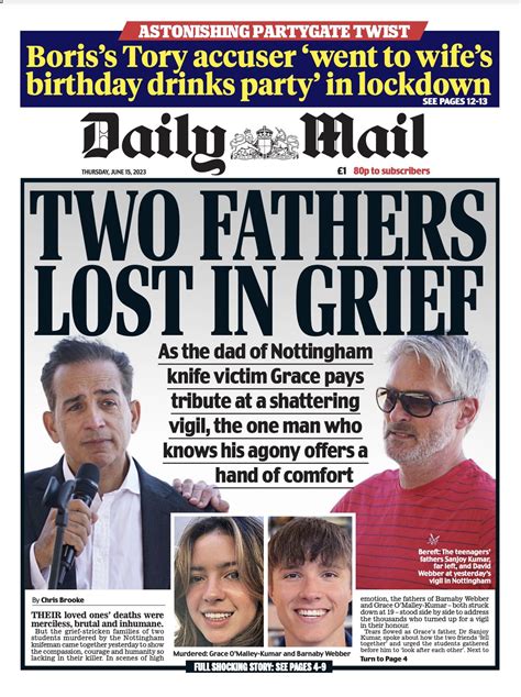 Daily Mail U.K. on Twitter: "Thursday's @DailymailUK #MailFrontPages ...