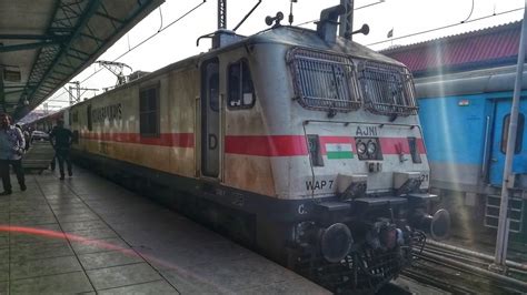 22221 Push Pull CR Rajdhani Departing From Csmt Mumbai YouTube