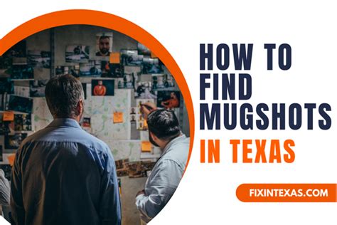 How To Find Mugshots In Texas Texas Criminal Records Revealed