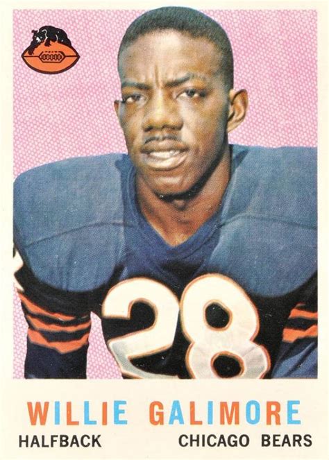 1959 Topps Willie Galimore 145 Football VCP Price Guide