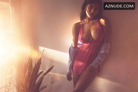 Danielle Herrington Sexy Poses In Lingerie Campaign AZNude