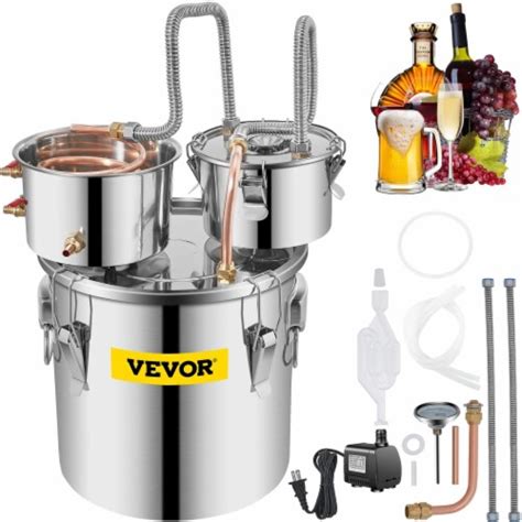 Pots Gallon Home Diy Wine Water Distiller Moonshine Still Boiler