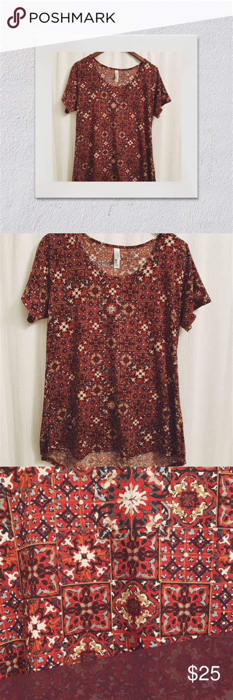 Lularoe Irma Top Moroccan Inspired L Lularoe Irma Top Large L