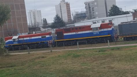 NCA Tren vacio con GR12 y ALCO saliendo de Villa María YouTube