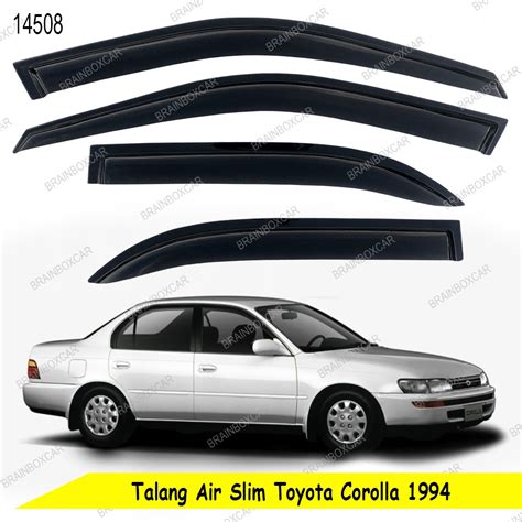 Jual Talang Air Pintu Mobil Toyota Corolla Model Slim Car Window