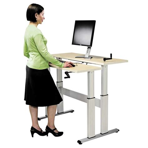 Hand Crank Bi Level Workstations