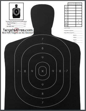 Printable NRA Targets