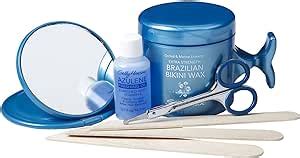 Amazon Sally Hansen Extra Strength Brazilian Bikini Waxing Shaping Kit Pk Beauty