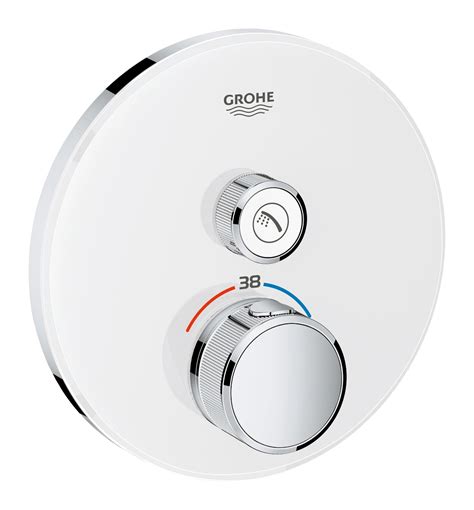 Grohe Thermostat Grohtherm SmartControl Rund Fertigmontageset UniDomo