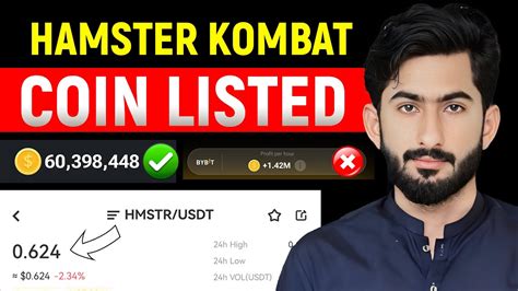 Hamaster Kombat Coin Listed Withdrawal Hamster Kombat Profit Per