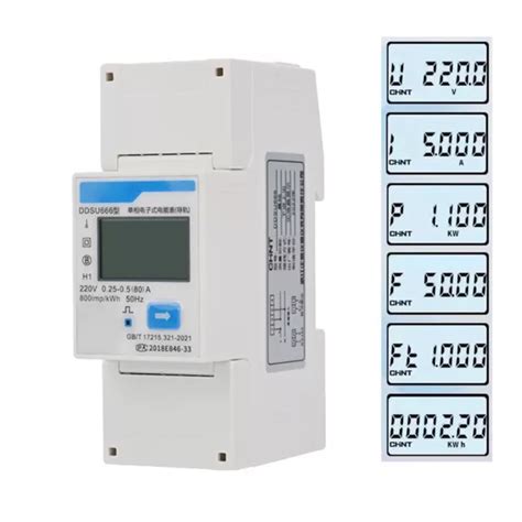 COMPTEUR D LECTRICIT COMPACT DDSU666 Pour Une Analyse Efficace De