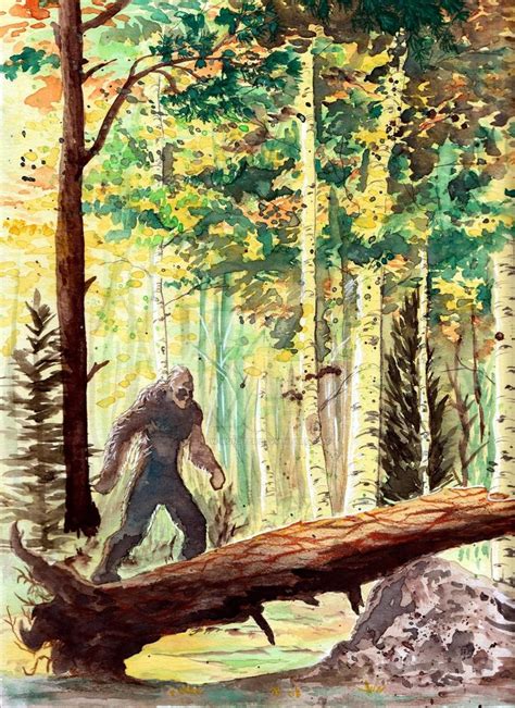 Bigfoot by Snow-Monster on DeviantArt | Bigfoot art, Bigfoot drawing ...