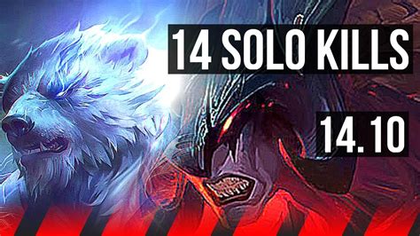 VOLIBEAR Vs AATROX TOP 14 Solo Kills Dominating BR Diamond 14