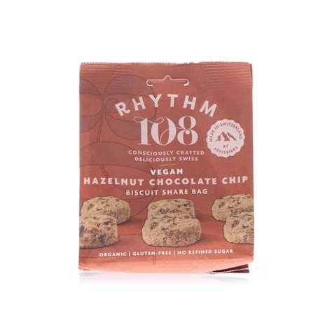 Rhythm Vegan Hazelnut Chocolate Chip Biscuits G Spinneys Uae