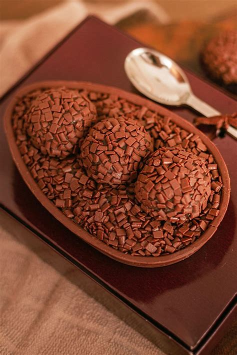 Ovo De Colher De Brigadeiro Receita Deliciosa De P Scoa