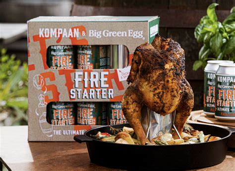 Big Green Egg X Kompaan Fire Starter Limited Edition Grillhelfer