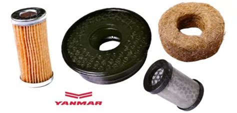 Kit Filtros Leo Motor Ar Combust Vel Yanmar Tc