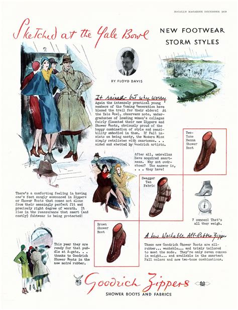 Goodrich Zippers Ad McCall S December 1929 Illustration B Flickr