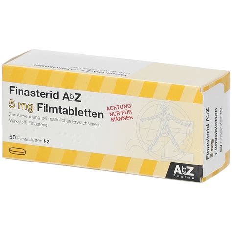 Finasterid AbZ 5 Mg 50 St Mit Dem E Rezept Kaufen Shop Apotheke