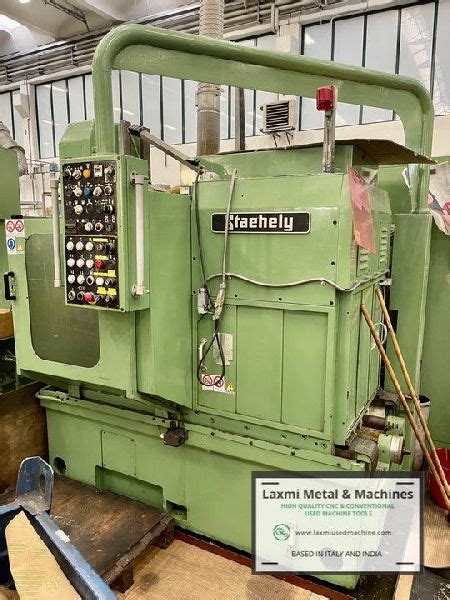 Gear Hobbing Machine Staehely Sh For Industrial Use Color Green