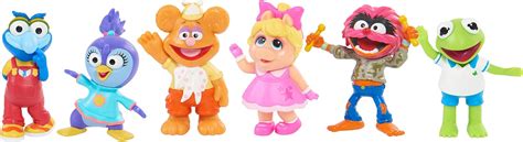 Muppet Babies Playroom Figure Set 6 Pieces Include Kermit