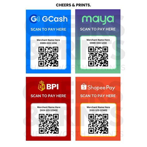 Qr Code Sintra Board Gcash Paymaya Bdo Bpi Shopee Malaysia