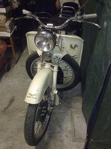 MOTO GUZZI GALLETTO 160cc 3 Serie Del 1952 CONSERVATO Modello