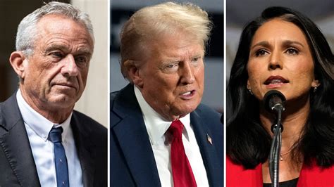 Trump Adds Robert F Kennedy Jr And Tulsi Gabbard To Transition Team