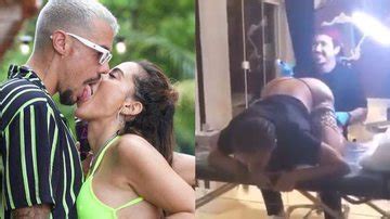 Novo Affair De Anitta Lipe Ribeiro Faz Elogios Para A Tatuagem Anal Da