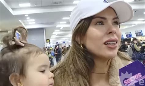 Barby Franco Cont El Drama Que Sufri Con Su Vuelo En Su Regreso A La