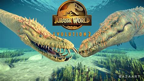 Elasmosaurus Vs Liopleurodon Marine Reptile Jurassic World Evolution 2 Ps5 4k Youtube