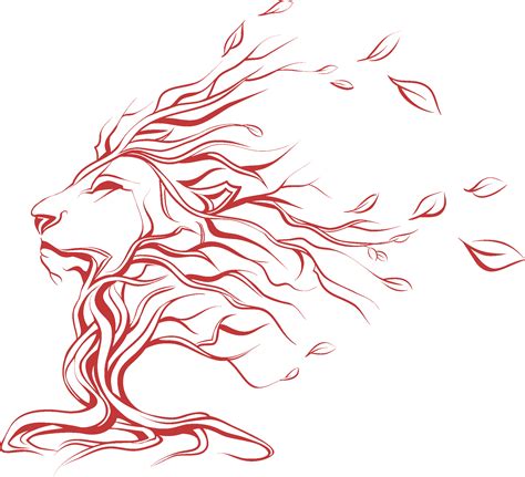 Lion Tattoo Design Ink Art Body Free Png