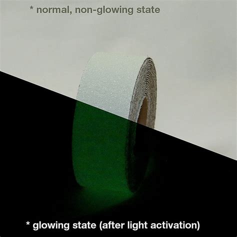 Wooster Niteglow Flex Tred Glow In The Dark Anti Slip Tape 1 In X 120 In Luminescent Lime