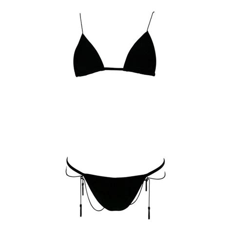 Ss 2000 Gucci By Tom Ford Black Silver Chain Bikini Bikinis Fashion Bikini Fashion