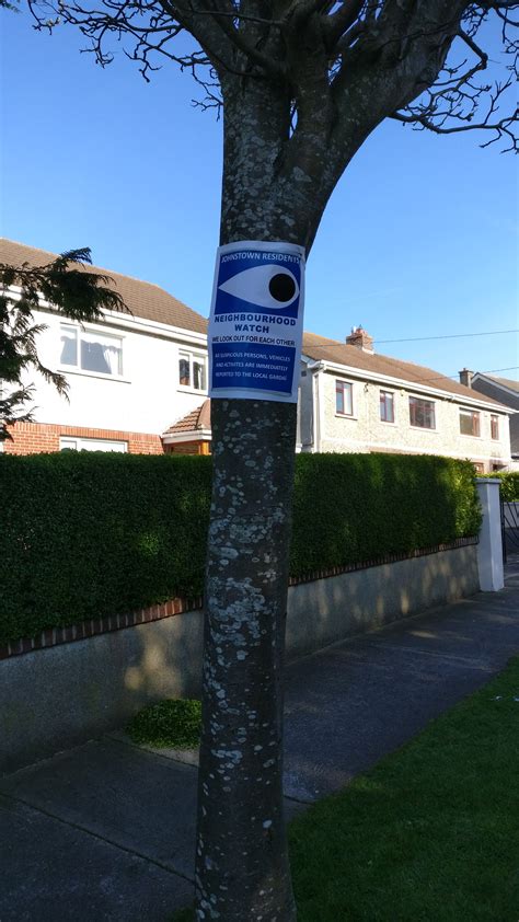 New Neighbourhood Watch Signs – Johnstown Residents Association clg