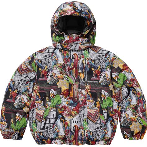 Bless Tapestry Down Puffer Jacket Fall Winter 2023 Supreme