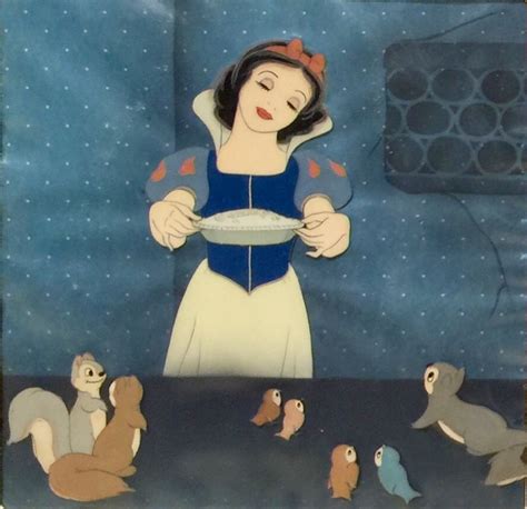 Animation Collection Original Production Animation Cel Of Snow White