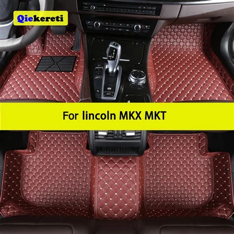 QIEKERETI Custom Car Floor Mats For Lincoln MKX MKT Auto Carpets Foot